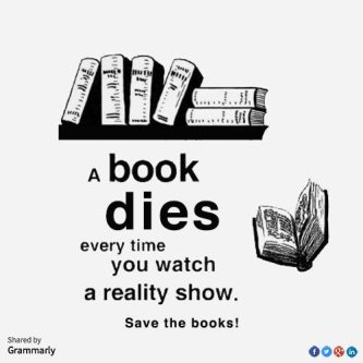 a book dies