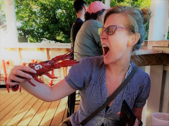 kristin + lobster 2