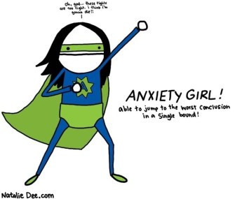 anxiety girl