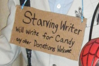 starving writer