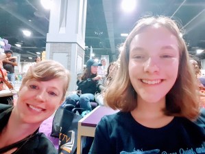 Ella and K at Woodson