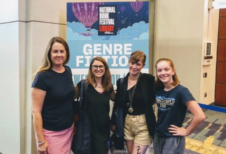 Friends at Book Festival