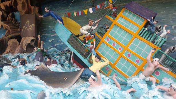 Haw Par Villa Sinking Ship